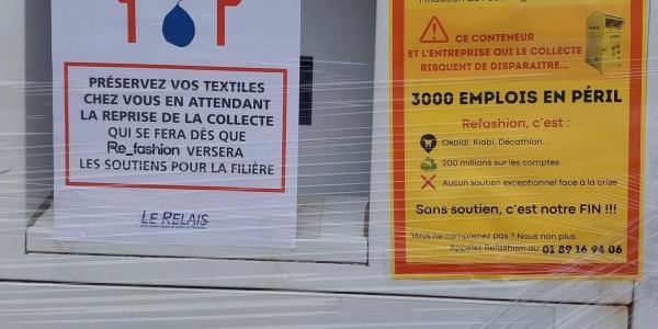 borne du relais non accessible