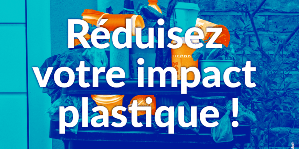 slogo du no plastic challenge : réduisez votre impact plastique !