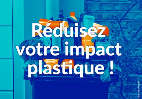 slogo du no plastic challenge : réduisez votre impact plastique !