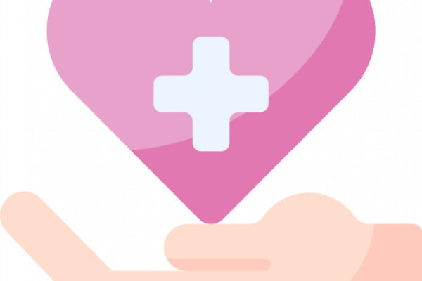 picto avec une main et un coeur