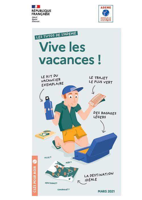 couverture livret ADEME vive les vacances